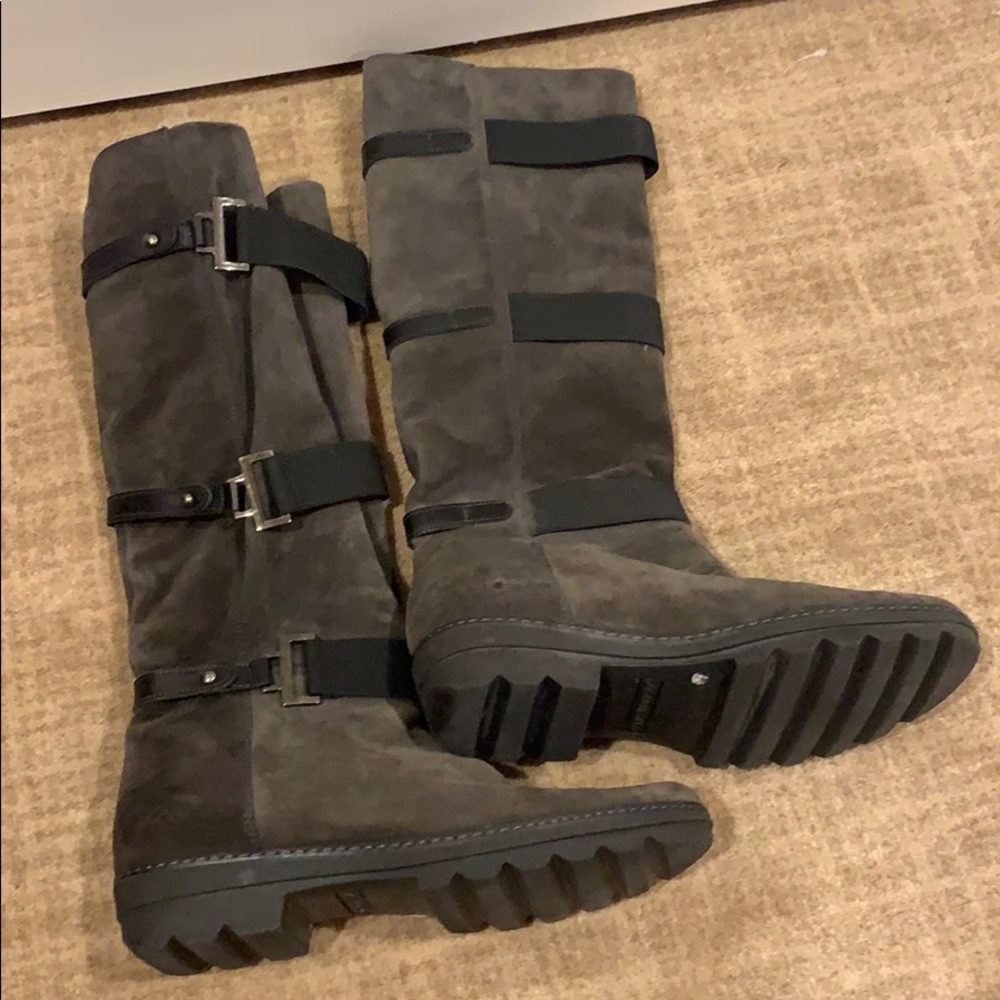 Aquatalia Brown Suede Boots